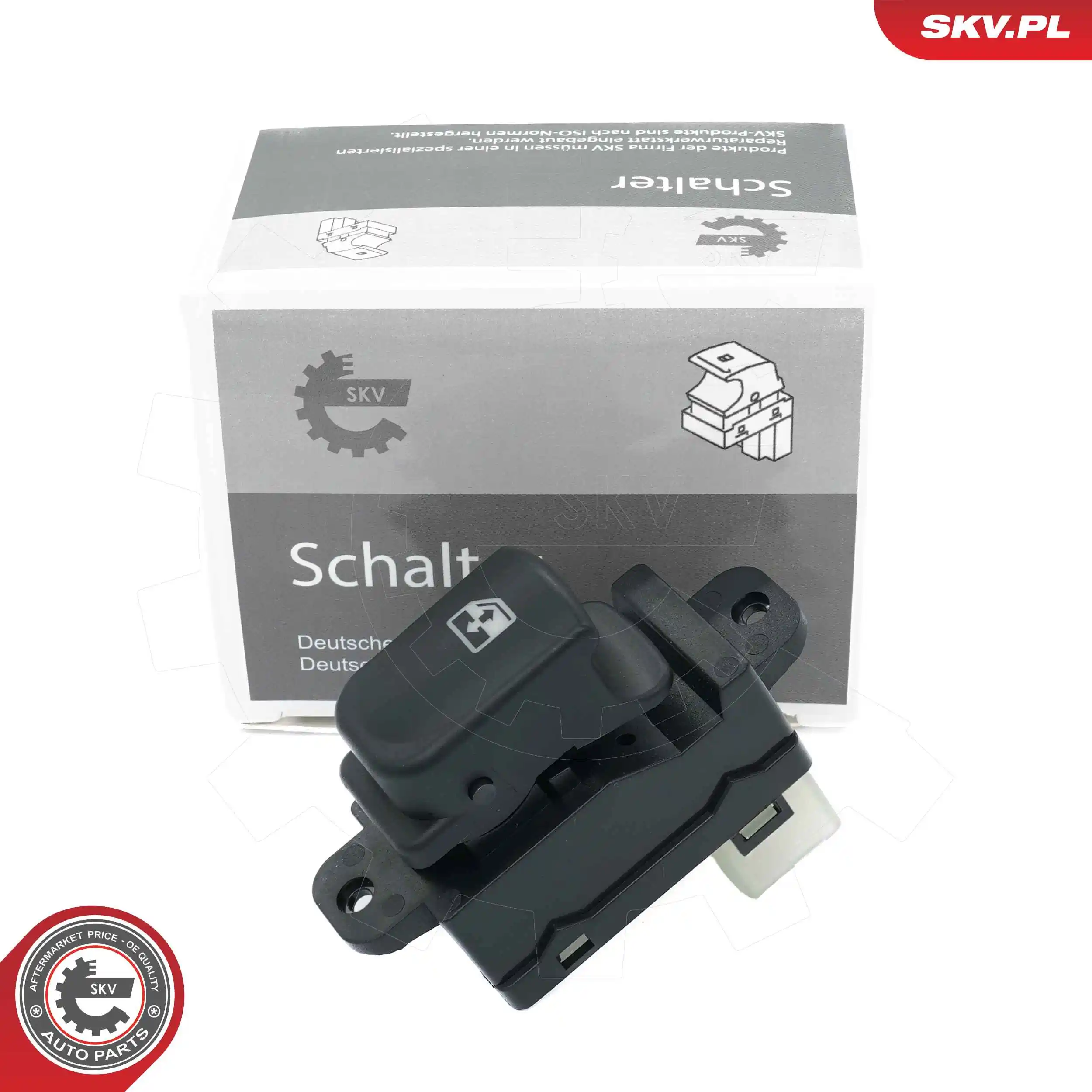Switch, window regulator